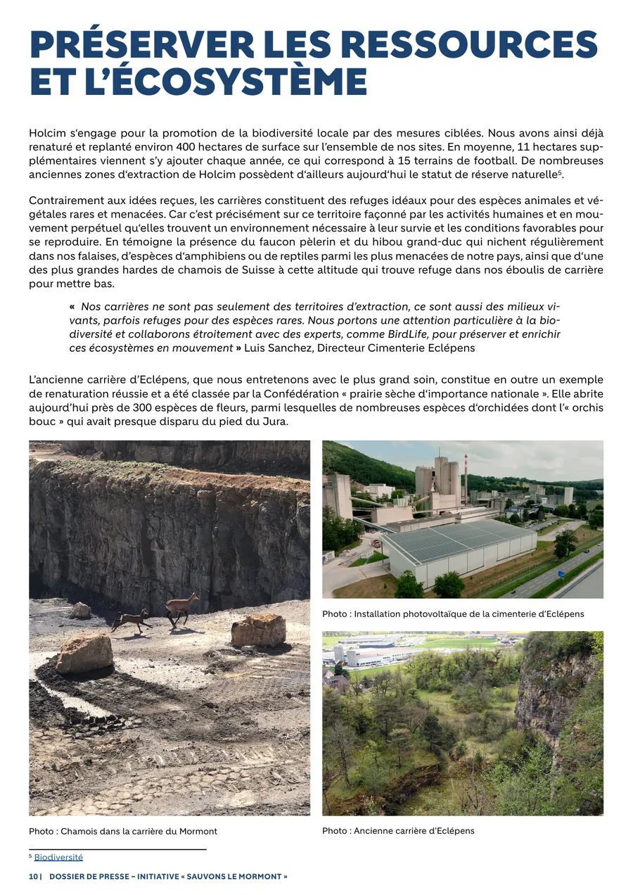Ressourcen und Biodiversität